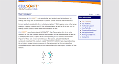 Desktop Screenshot of cellscript.com